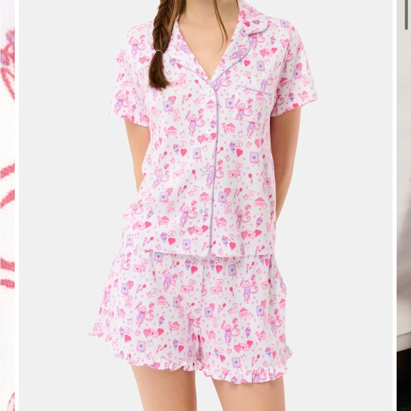 Roller Rabbit- Love Letters Wyatt Polo Pajamas